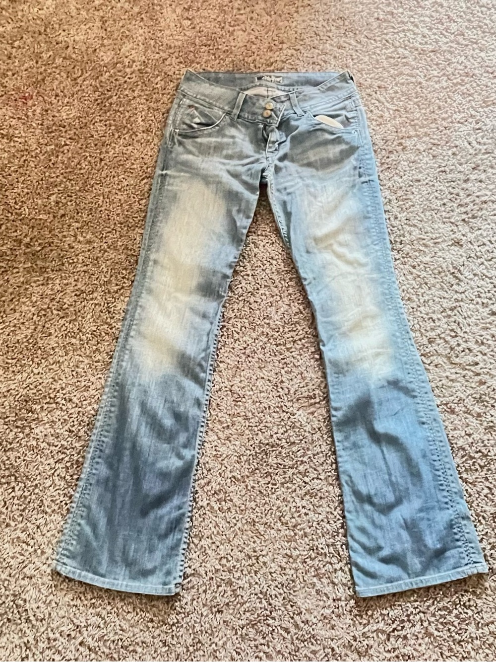 Hudson Jeans Light Blue Flare Jeans Size 28